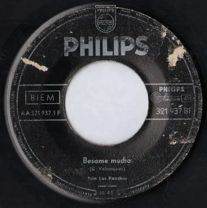 Trio Los Panchos - Besame Mucho / Yours (Quiereme mucho)