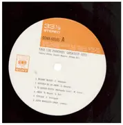 LP - Trio Los Panchos' - Trio Los Panchos' Greatest Hits - Lyrics Sheet