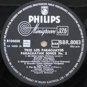 10'' - Trio Los Paraguayos - Paraguayan Songs No. 2
