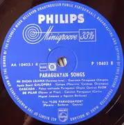 10'' - Trio Los Paraguayos - Paraguayan Songs