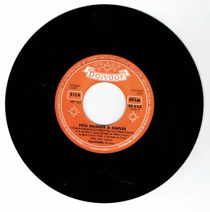 Trio Raisner - A Naples / A Paris
