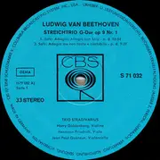 LP - Trio Stradivarius , Ludwig van Beethoven , Wolfgang Amadeus Mozart , Johann Sebastian Bach - Trio G-dur Op9/1, Adagio Und Fuge D-moll Kv 404a/1