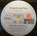 LP - Trio San José , Lecuona Cuban Boys - Die Große Latin-Party - Only record 1, no cover