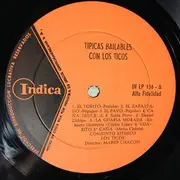 LP - Los Ticos - Típicas Bailables Con Los Ticos