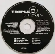 CD Single - Triple 8 - All U DJs