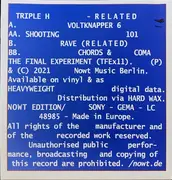 12inch Vinyl Single - Triple H - Related - EP