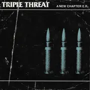 7inch Vinyl Single - Triple Threat - A New Chapter E.P. - EP, pink pressing