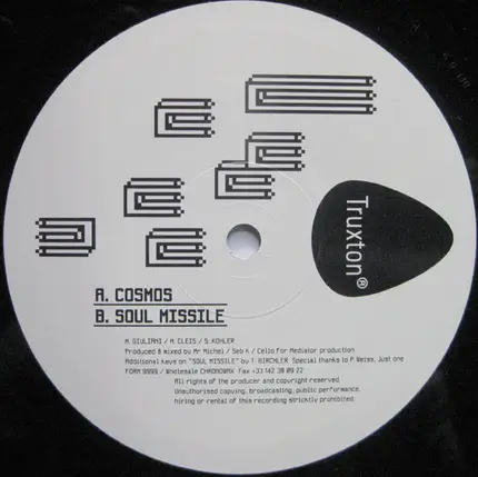 Truxton - Cosmos / Soul Missle