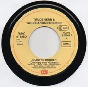 7inch Vinyl Single - Trude Herr & Wolfgang Niedecken - Beast Of Burden (Die Hipp Vum Nümaat)