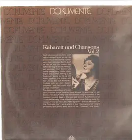 Trude Hesterberg, Lothar Röhrig u.a. - Dokumente - Kabarett und Chansons Vol. 2