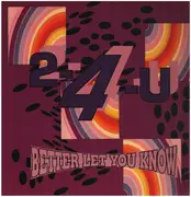 12inch Vinyl Single - Two 4 You - Better Let You Know