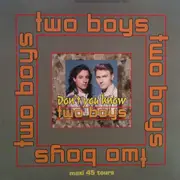 12inch Vinyl Single - Two Boys - Don't You Know