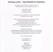 CD - Two Gallants - The Scenery Of Farewell