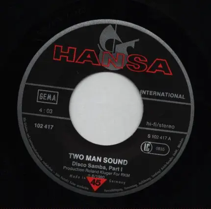 Two Man Sound - Disco Samba Part 1+2