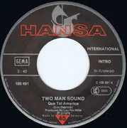 7inch Vinyl Single - Two Man Sound - Que Tal America / Brazil O Brazil