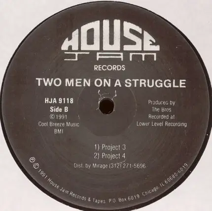 Two Men On A Struggle - Project 1-4