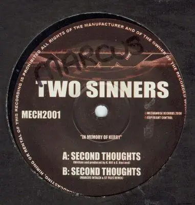 Two Sinners - Second Thoughts