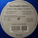 12'' - Two Phunky People - Space The Base / DJ Killa - Blue Transparent Vinyl