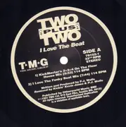 12inch Vinyl Single - Two Plus Two - I Love The Beat