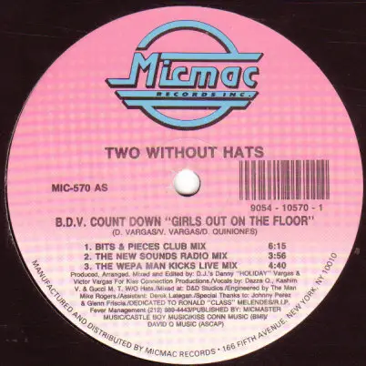 Two Without Hats - B.D.V. Count Down