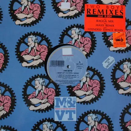 Two Boys - I Won't Let You Down (Remixes)