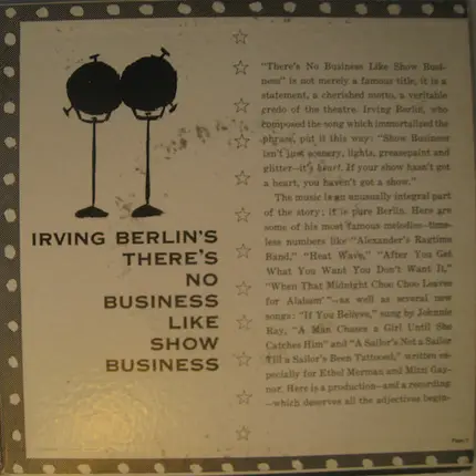 Twentieth Century-Fox Studio Orchestra And Twentieth Century-Fox Studio Chorus - Irving Berlin's There's No Business Like Show Business