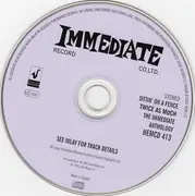 CD - Twice As Much - The Immediate Anthology