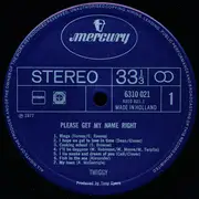 LP - Twiggy - Please Get My Name Right