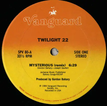 Twilight 22 - Mysterious (Remix)