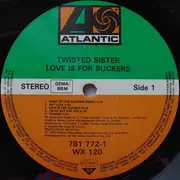LP - Twisted Sister - Love Is For Suckers