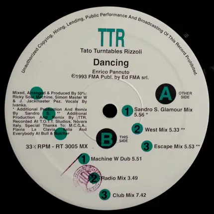 Ttr - Dancing
