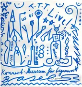 LP - TTT featuring A.R. Penck - TTT Live! Konzert Basel (What About JAZZ Today!) - Signed by A.R. Penck