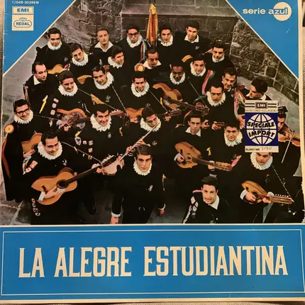 Tuna De La Facultad De Medicina De Barcelona , Rondalla Femenina Universitaria Del S.E.U. De Barcel - La Alegre Estudiantina