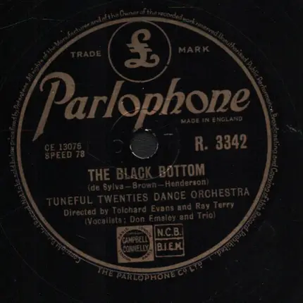 Tuneful Twenties Orchestra - The Black Bottom / Tuneful Twenties