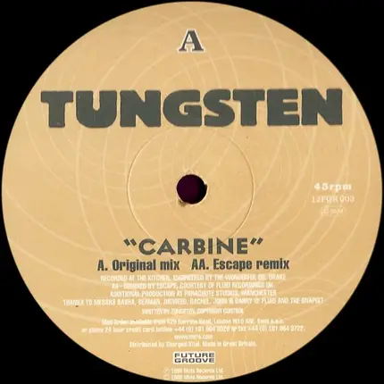Tungsten - Carbine