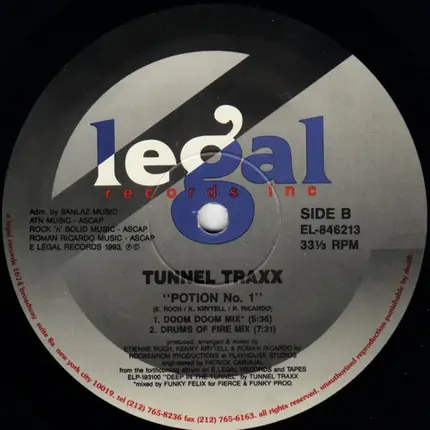 Tunnel Traxx - Potion No. 1
