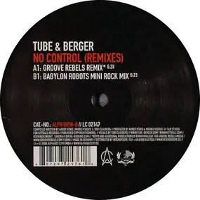 Tube & Berger - No Control (Remixes)