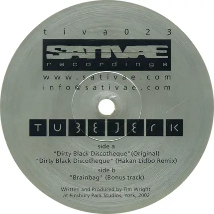 Tube Jerk - Dirty Black Discotheque