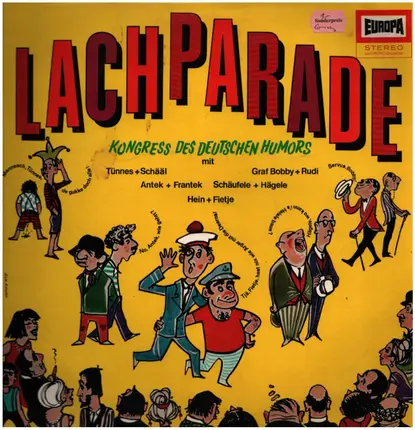 Tünnel+Schääl, Graf Bobby+Rudi u.a. - Lachparade - Kongress des Deutschen Humors