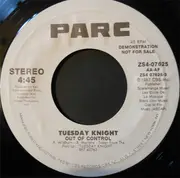 7inch Vinyl Single - Tuesday Knight - Out Of Control