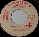 7inch Vinyl Single - Tuesday's Children - What Is Love / I Close My Eyes