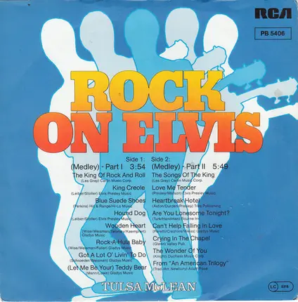 Tulsa McLean - Rock On Elvis