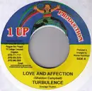 7inch Vinyl Single - Turbulence / Warren Hutchie - Love And Affection / Living In Bondage