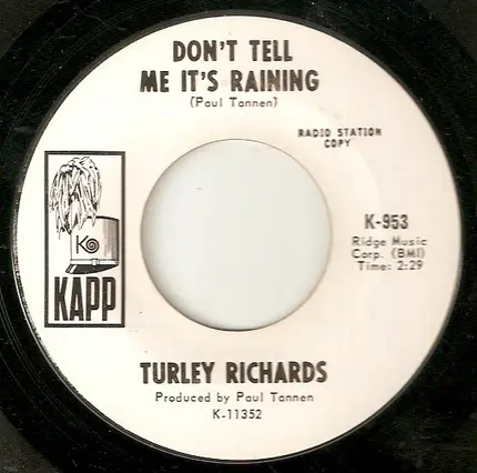 Turley Richards - Such A Wonderful Feeling