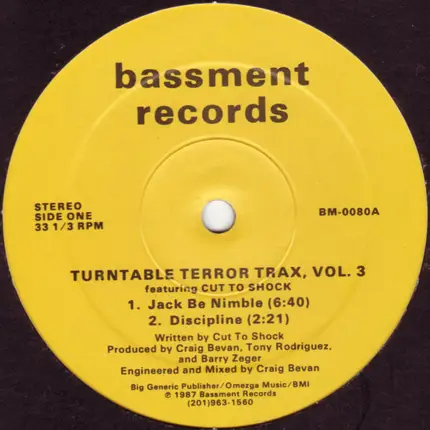 Turntable Terror Trax - Vol. 3