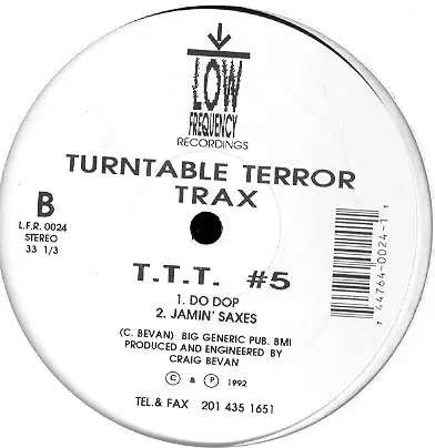 Turntable Terror Trax - Volume 5
