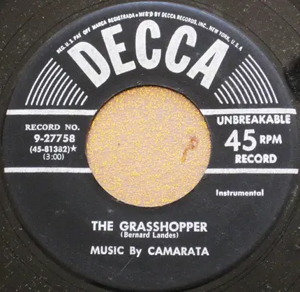 Tutti Camarata - Little Jumping Jack / The Grasshoper