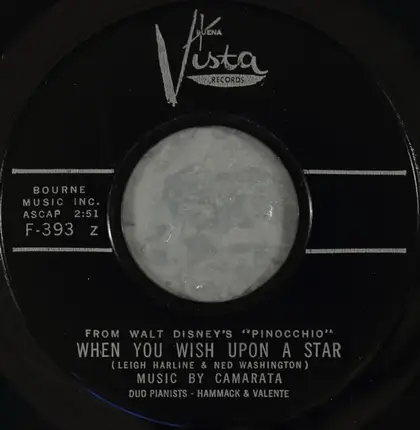 Tutti Camarata - Moon Pilot Melody / When You Wish Upon A Star