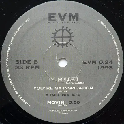 Ty Holden Feat. Tempo O'Neil - You're My Inspiration