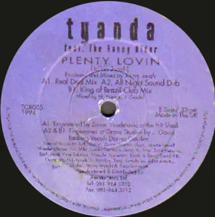Tyanda - Plenty Lovin'